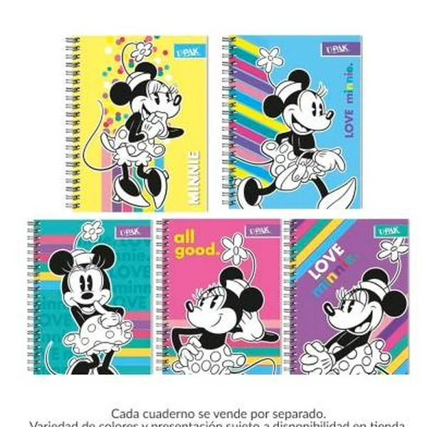 CUADERNO PROF. MINNIEPIXAR DIPAK RAYA 100H. GLAD C.24